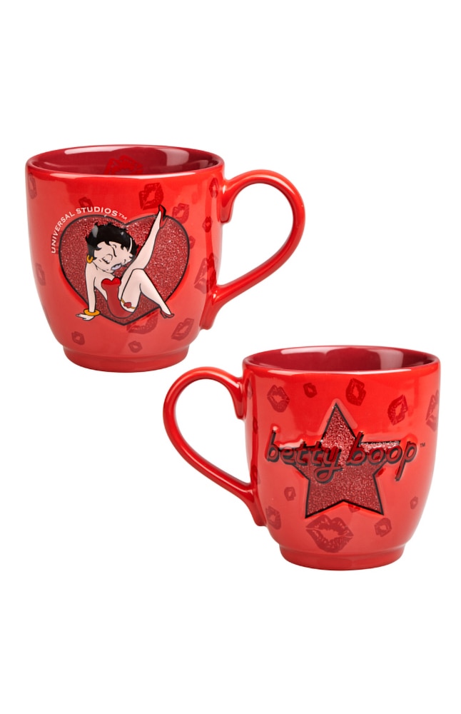 Image for Betty Boop&trade; Beaded Latte Mug from UNIVERSAL ORLANDO