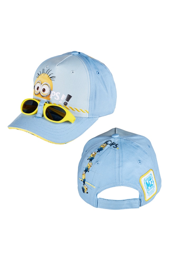 Image for Despicable Me Oops Youth Cap with Sunglasses from UNIVERSAL ORLANDO