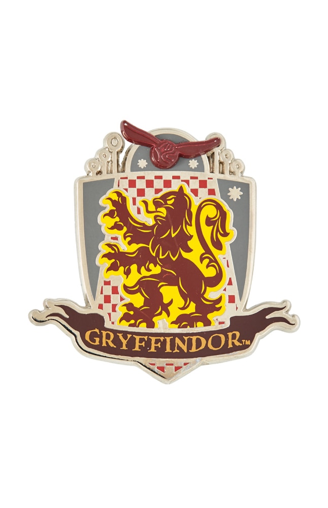 Image for Gryffindor&trade; Quidditch&trade; Crest Metal Pin from UNIVERSAL ORLANDO