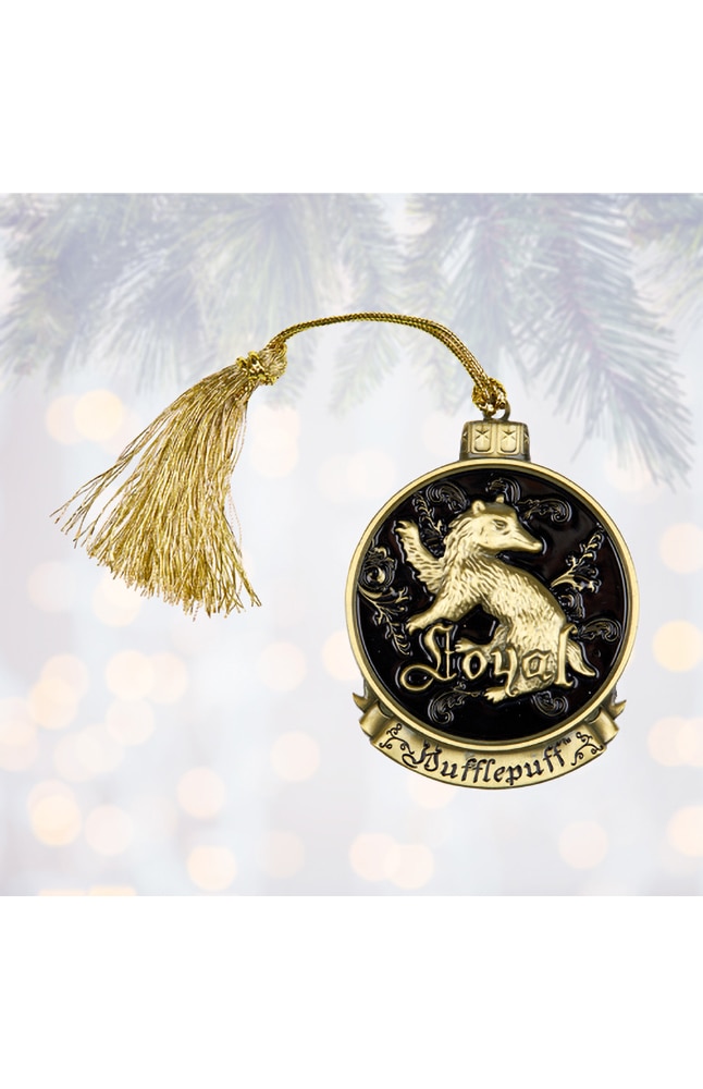 Image for Hufflepuff&trade; Loyal Metal Ornament from UNIVERSAL ORLANDO