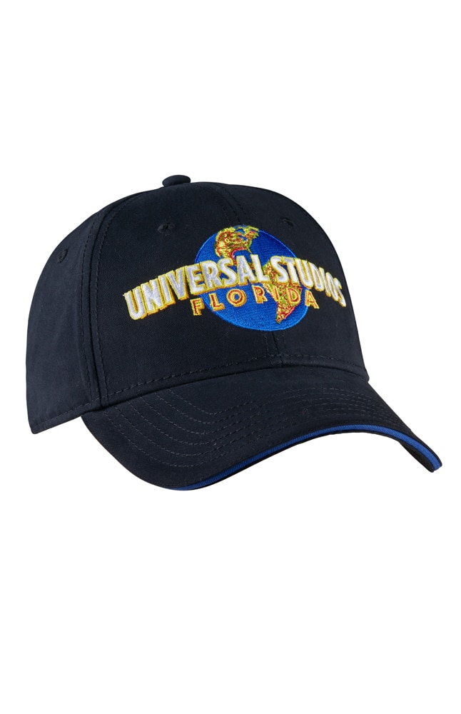 Image for Universal Studios Florida Black Embroidered Adult Cap from UNIVERSAL ORLANDO