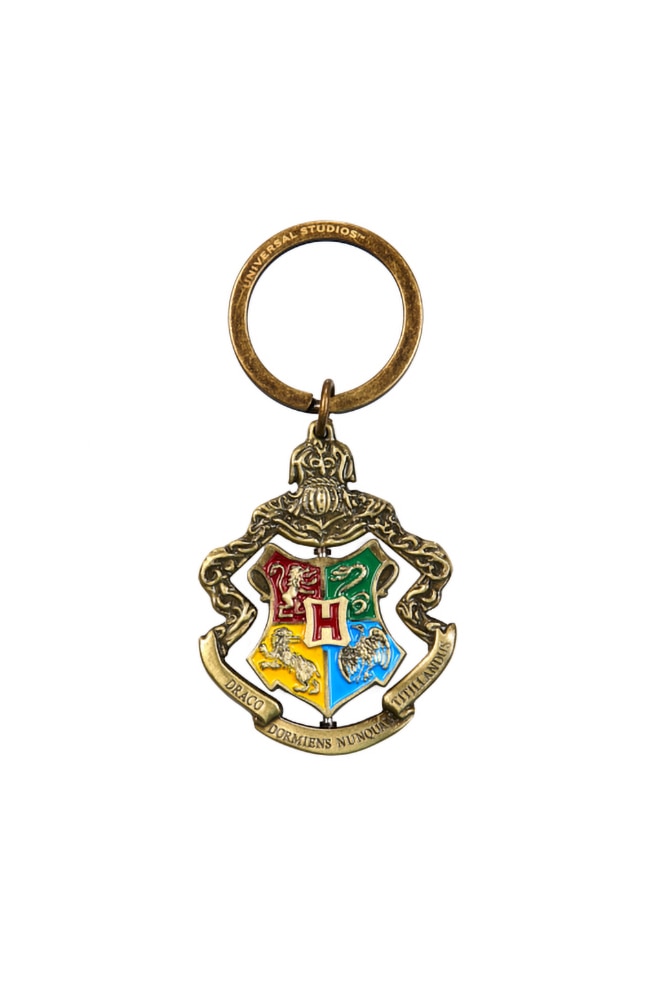 Image for Hogwarts&trade; Crest Spinning Keychain from UNIVERSAL ORLANDO