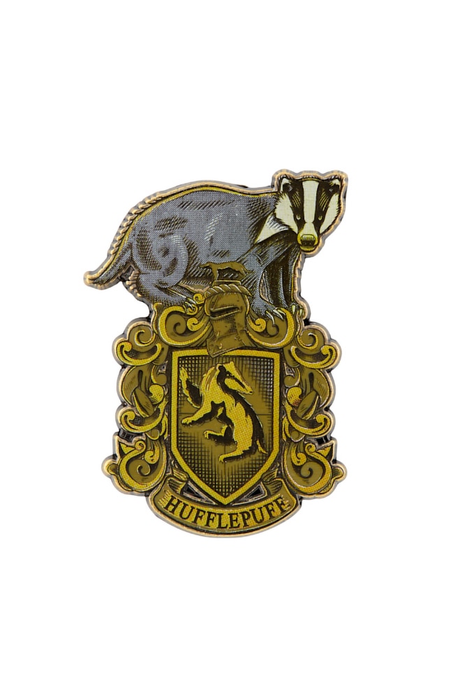 Image for Hufflepuff&trade; Crest Metal Pin from UNIVERSAL ORLANDO