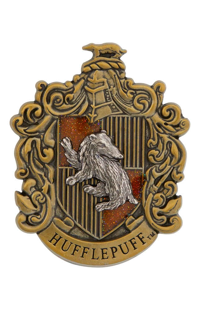 Image for Hufflepuff&trade; Crest Metal Pin on Pin from UNIVERSAL ORLANDO