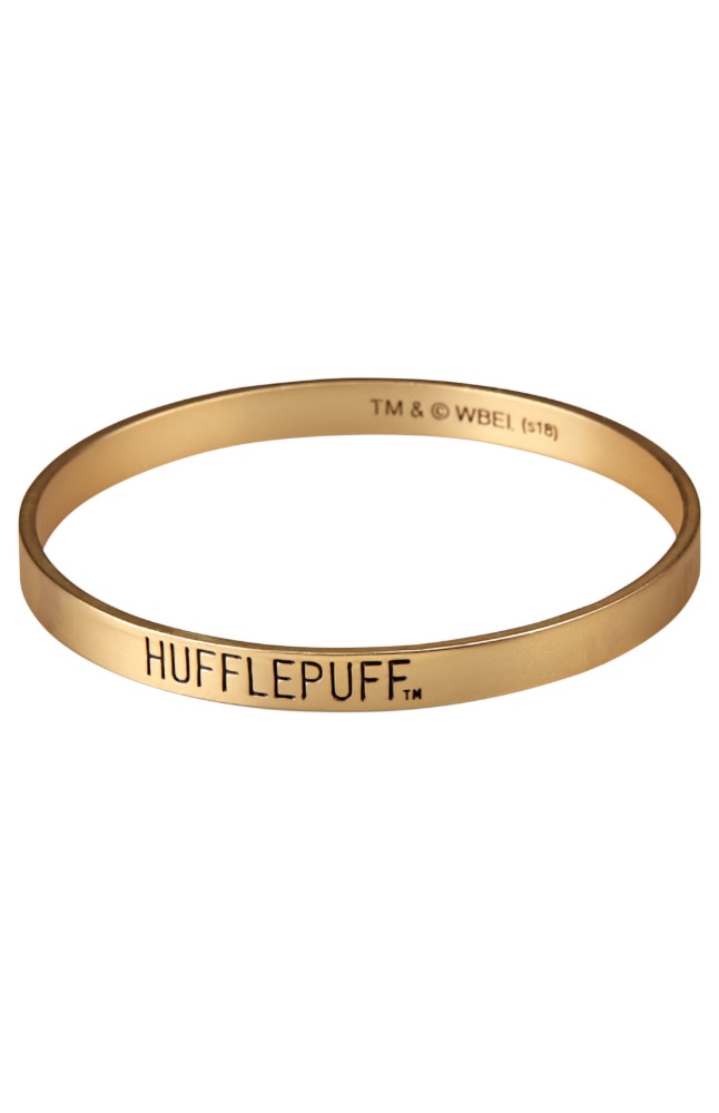 Image for Hufflepuff&trade; House Name Bangle Bracelet from UNIVERSAL ORLANDO