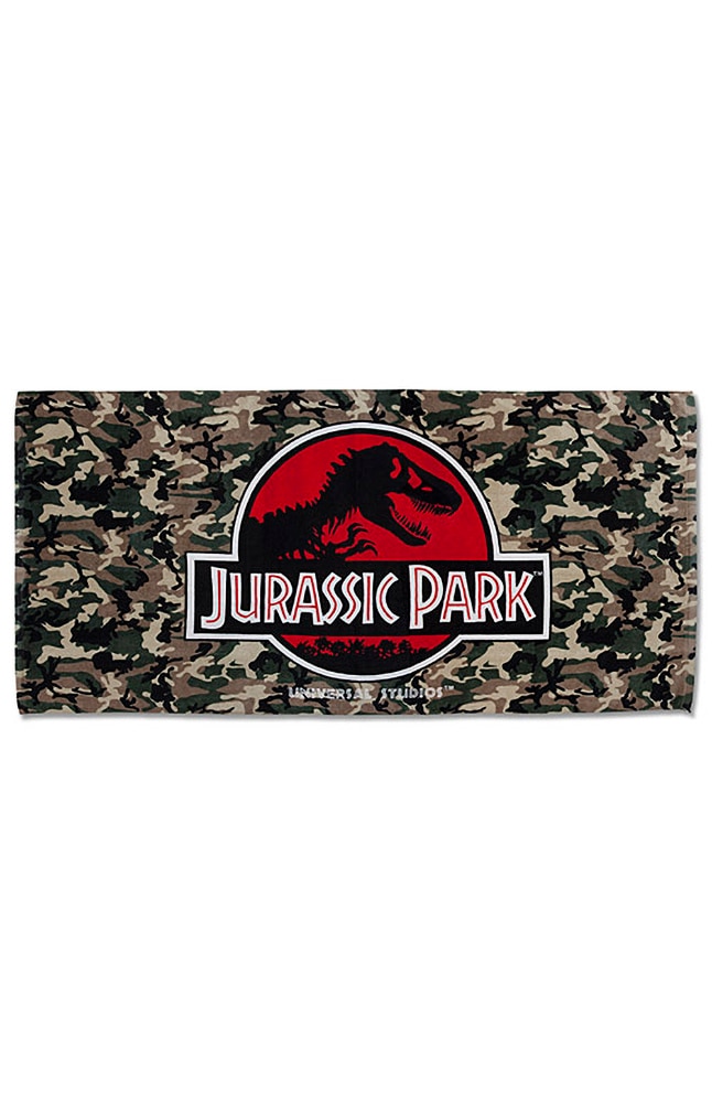 Image for Jurassic Park Camo Beach Towel from UNIVERSAL ORLANDO