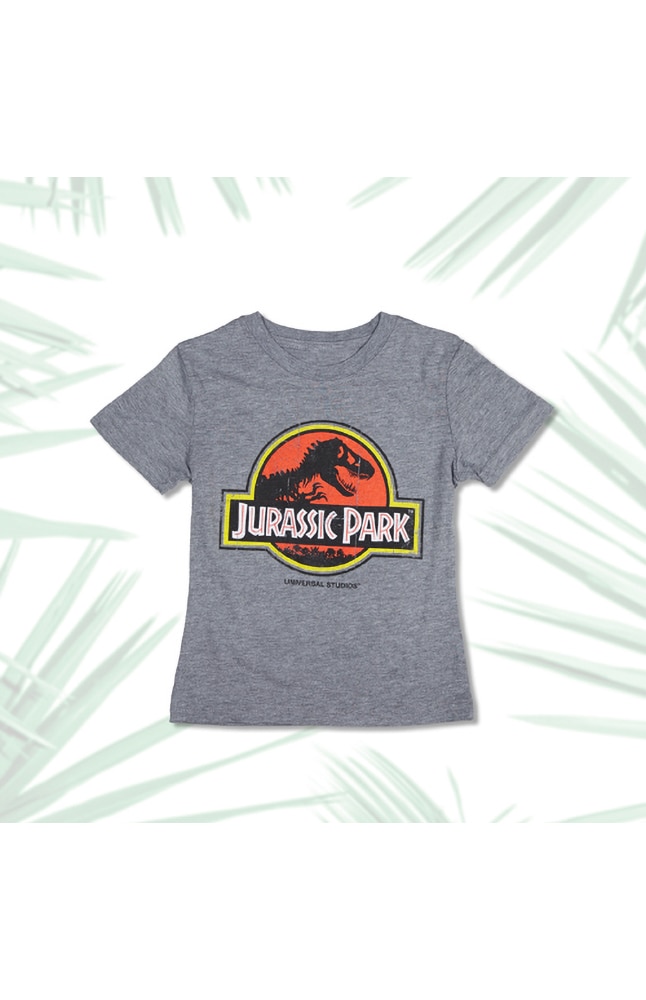 Image for Jurassic Park Retro Logo Youth T-Shirt from UNIVERSAL ORLANDO