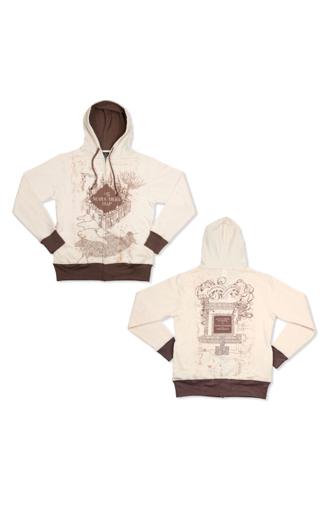 Image for Marauder's Map&trade; Adult Hooded Sweatshirt from UNIVERSAL ORLANDO