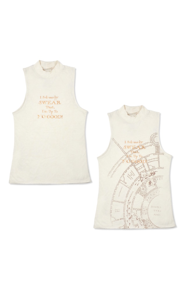 Image for Marauder's Map Color Changing Ladies Tank from UNIVERSAL ORLANDO