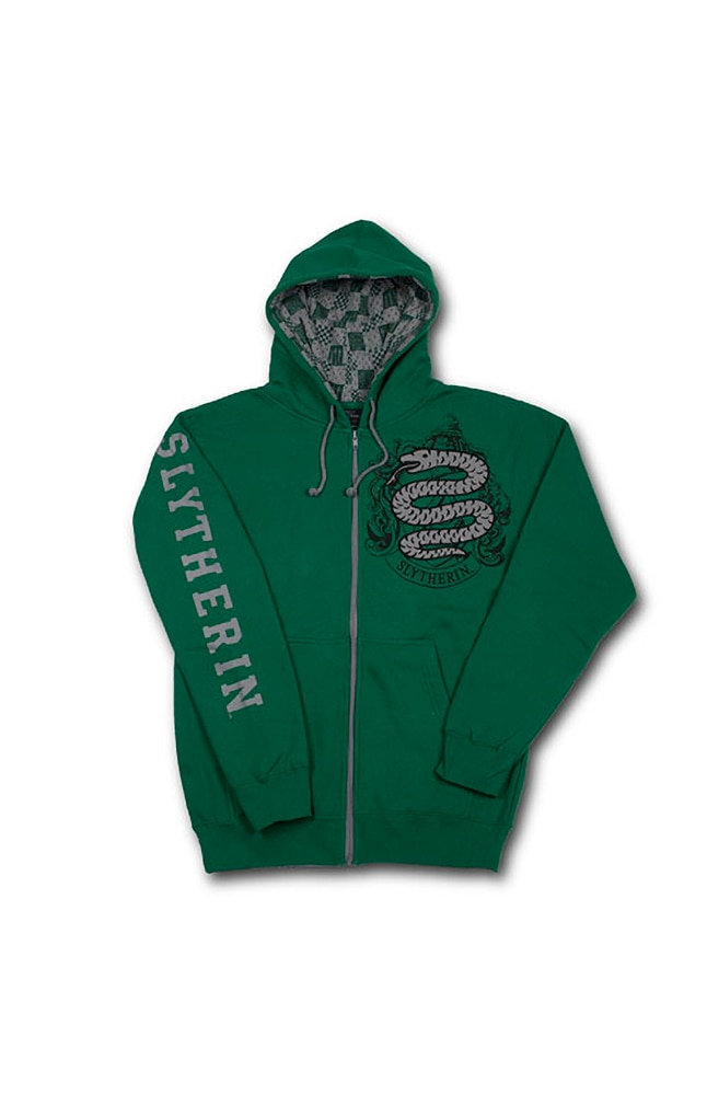 Image for Slytherin&trade; Adult Hooded Sweatshirt from UNIVERSAL ORLANDO