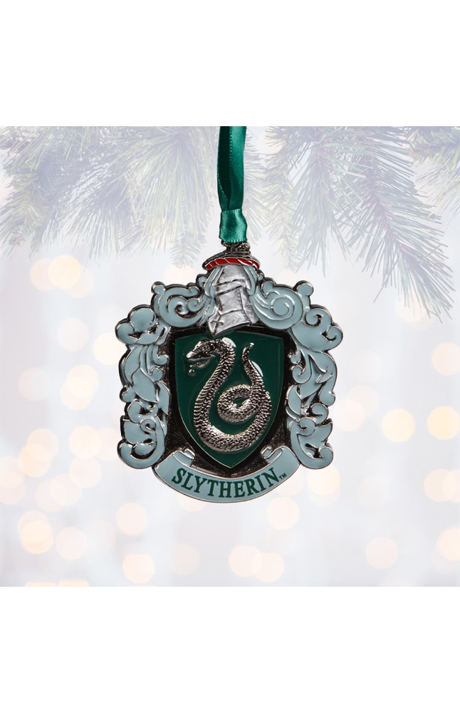 Image for Slytherin&trade; Crest Metal Ornament from UNIVERSAL ORLANDO