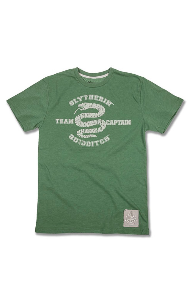 Image for Slytherin&trade; Team Captain Adult T-Shirt from UNIVERSAL ORLANDO