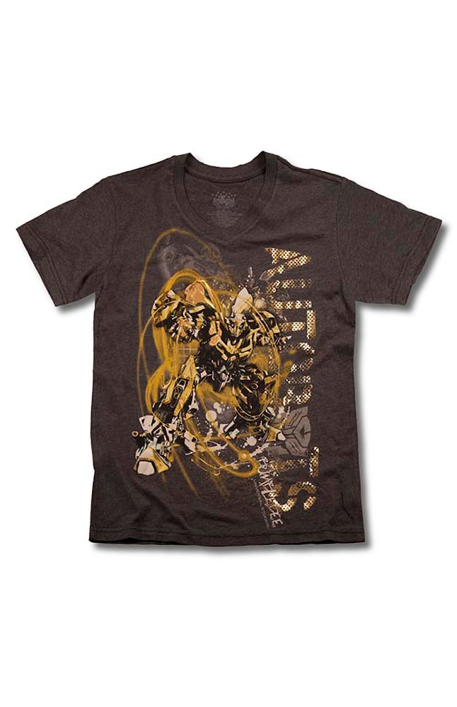 Image for Transformers Bumblebee In Motion Adult T-Shirt from UNIVERSAL ORLANDO