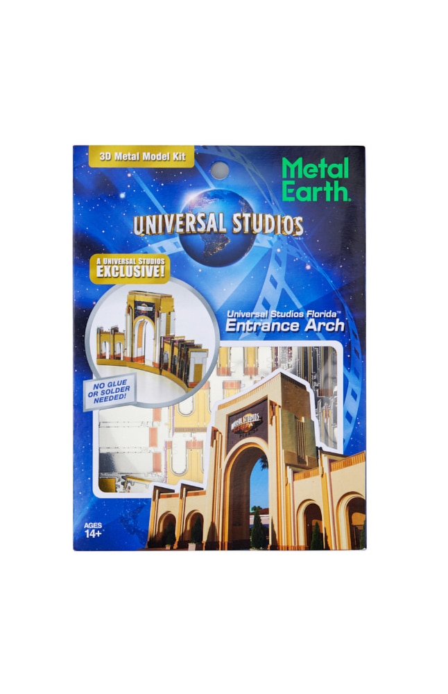 Image for Universal Studios Entrance Arch Metal Earth Model Kit from UNIVERSAL ORLANDO