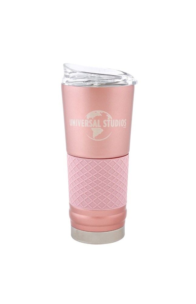 Image for Universal Studios Rose Gold-Tone Travel Tumbler from UNIVERSAL ORLANDO