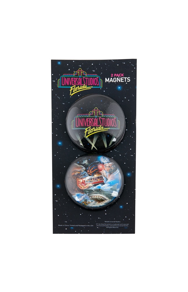 Image for Universal Studios Retro Marquee Bubble Magnet Set from UNIVERSAL ORLANDO