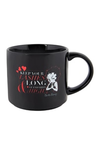 Betty Boop™ "Keep Your Lashes Long and Standards High" Mug