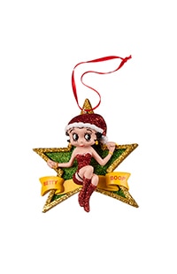 Betty Boop™ Star Ornament