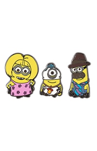 Despicable Me Minion Family Pin Set