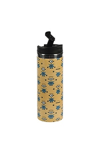 Despicable Me Minion Stencil Travel Tumbler