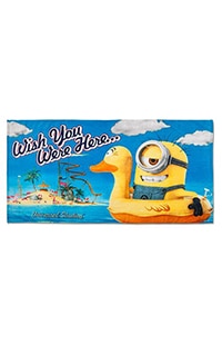 Despicable Me Wish You Were Here Towel