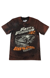 Fast & Furious Born for Speed Adult T-Shirt