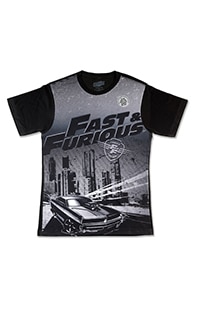 Fast & Furious Sublimated Men's T-Shirt