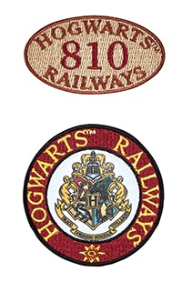 Hogwarts™ Railways Iron-On Patch Set