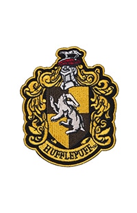 Hufflepuff™ Crest Iron-On Patch