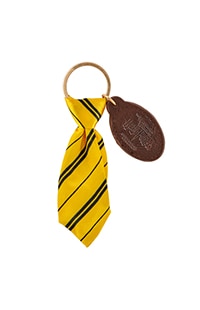 Hufflepuff™ House Tie Keychain