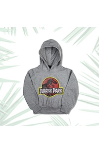 Jurassic Park Logo Youth Hooded Sweatshirt