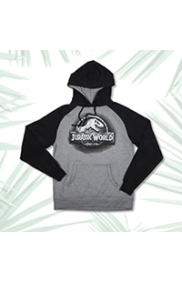 Jurassic World Stone Logo Adult Sweatshirt