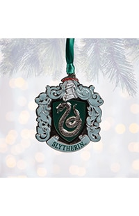 Slytherin™ Crest Metal Ornament