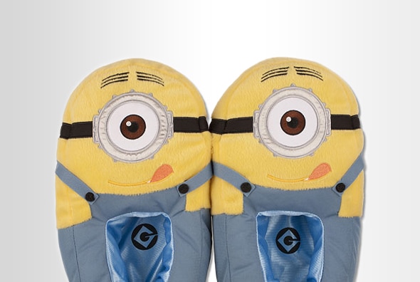Despicable Me Minion Adult Slippers
