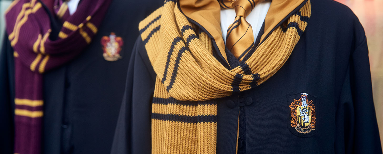 Gryffindor™ Robe with Authentic Scarf and Tie, Hufflepuff™ Robe with Authentic Scarf and Tie