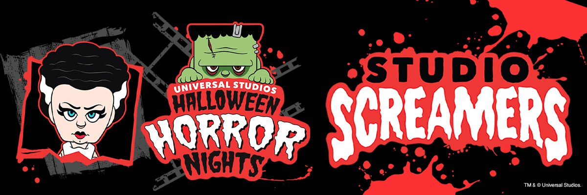 Halloween Horror Nights 2022 Studio Screamers Merchandise