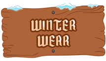 Winter Wear Sign