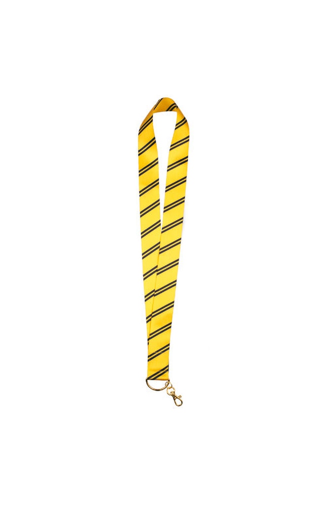 Image for Hufflepuff Striped Tie Lanyard from UNIVERSAL ORLANDO