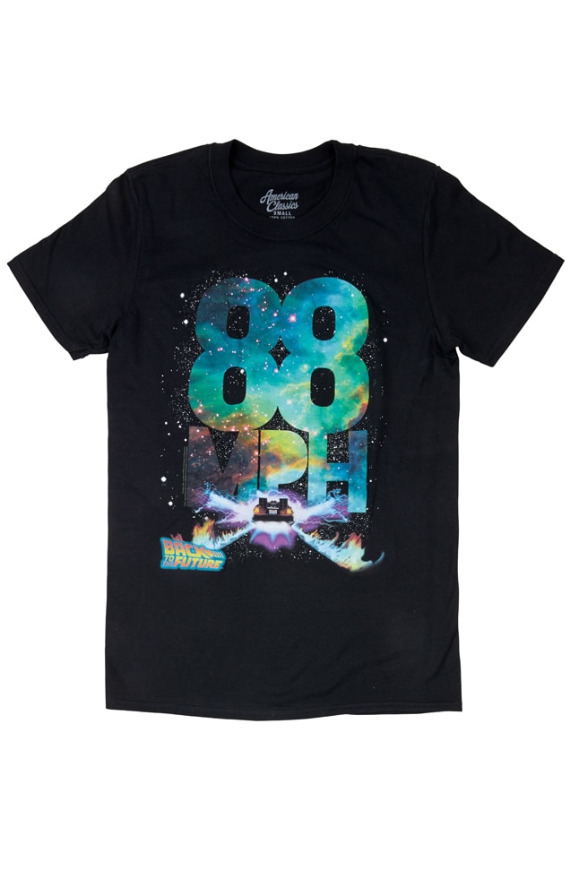 Image for Back To The Future &quot;88 MPH&quot; Adult T-Shirt from UNIVERSAL ORLANDO