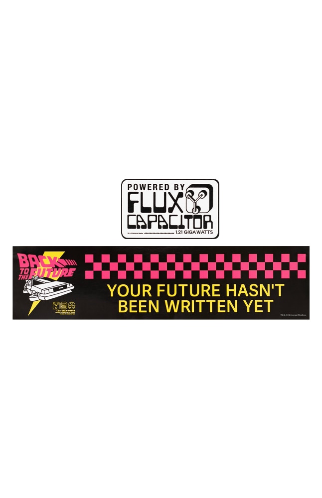 Image for Back To The Future Car Decal Set from UNIVERSAL ORLANDO