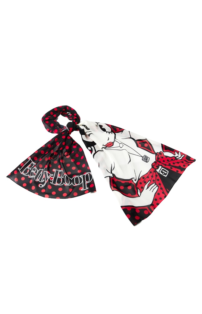 Image for Betty Boop&trade; Polka Dot Black Scarf from UNIVERSAL ORLANDO