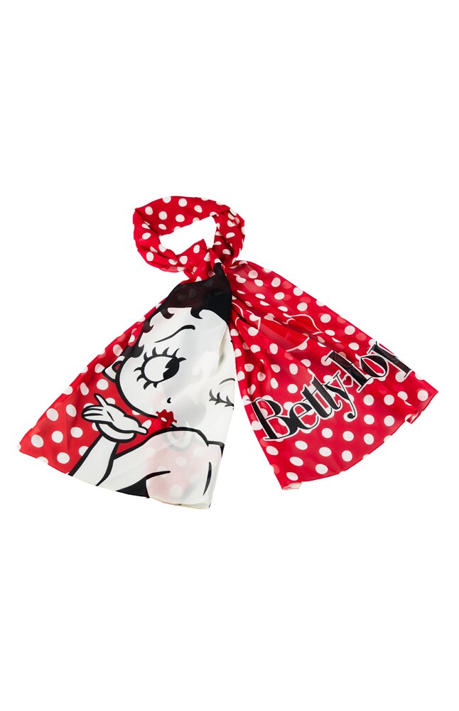 Image for Betty Boop&trade; Polka Dot Red Scarf from UNIVERSAL ORLANDO