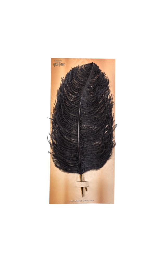 Image for Black Ostrich Feather Quill Pen with Refill from UNIVERSAL ORLANDO
