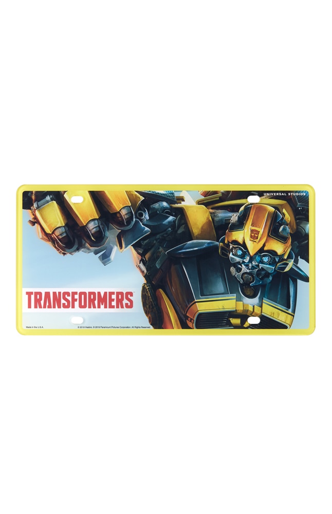 Image for Bumblebee&reg; License Plate from UNIVERSAL ORLANDO