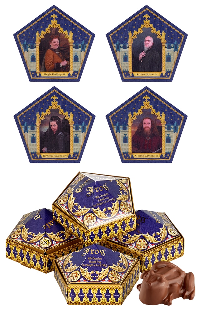 Image for Chocolate Frog&trade; 4 Pack: Hogwarts&trade; House Founders from UNIVERSAL ORLANDO