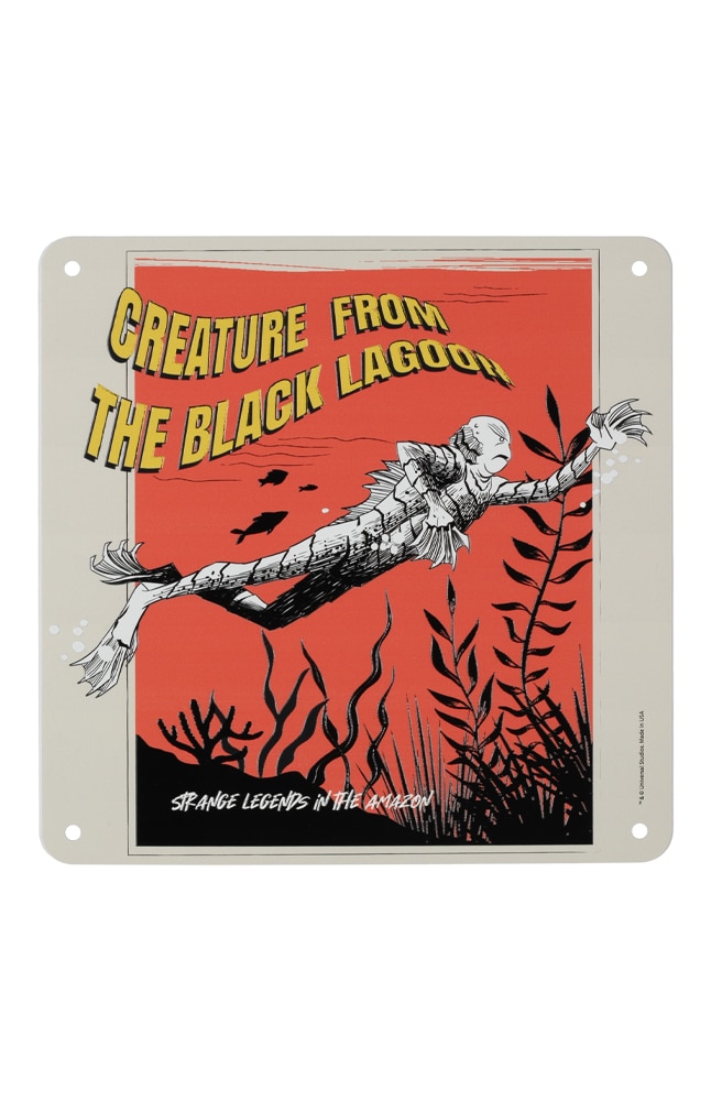 Image for Creature from the Black Lagoon 70th Anniversary Wall Sign from UNIVERSAL ORLANDO