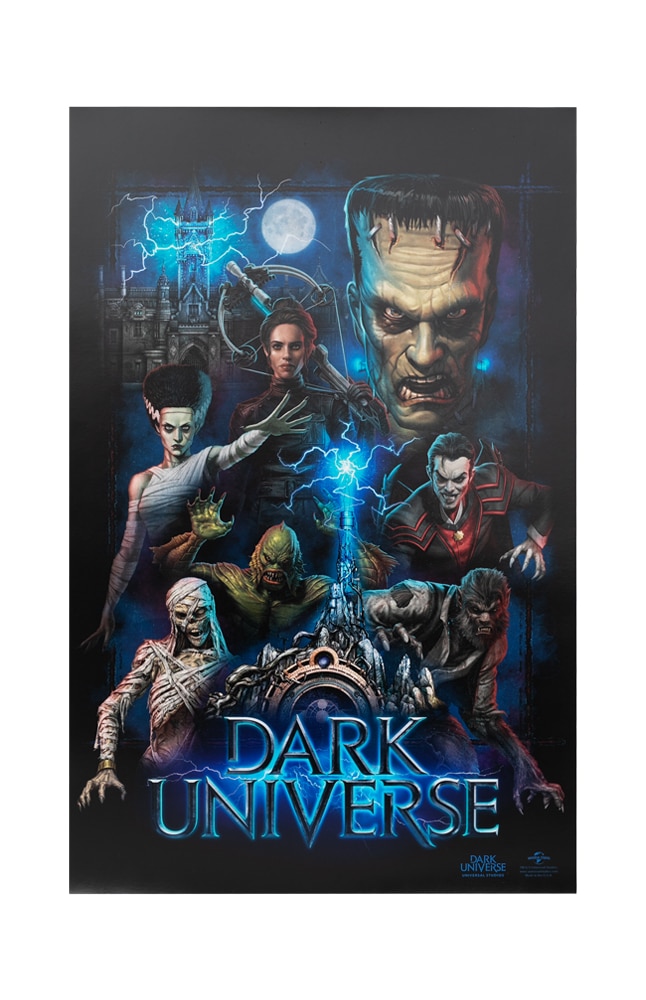 Image for Dark Universe Monsters Poster from UNIVERSAL ORLANDO