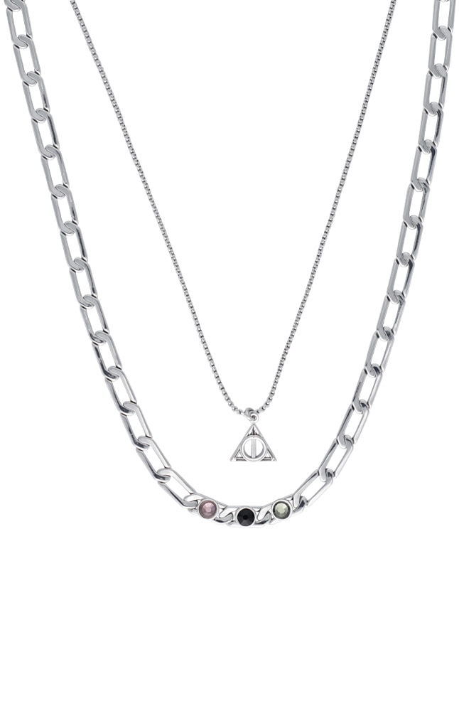 Image for Deathly Hallows&trade; Layered Necklace from UNIVERSAL ORLANDO