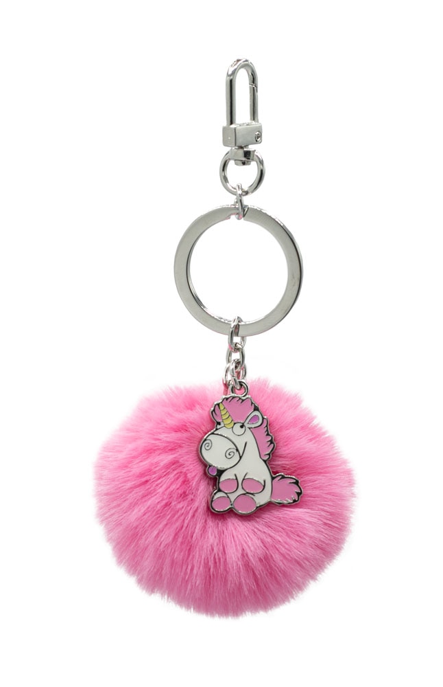 Image for Despicable Me Bake My Day Pom Pom Fluffy Unicorn Keychain from UNIVERSAL ORLANDO