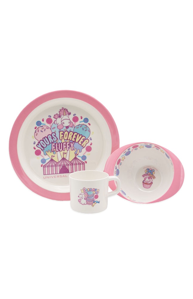 Image for Despicable Me Fluffy Unicorn Dinnerware Set from UNIVERSAL ORLANDO